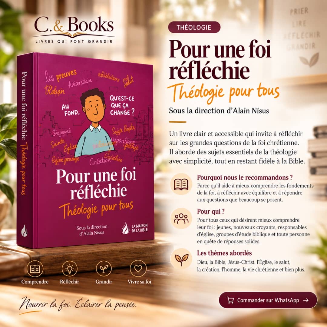 Couverture : Pour une foi réfléchie